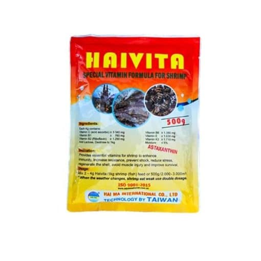 Haivita (chống sốc, giải độc gan, cấp cứu tôm nổi đầu)