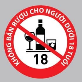 cam ban ruou cho nguoi duoi 18 tuoi